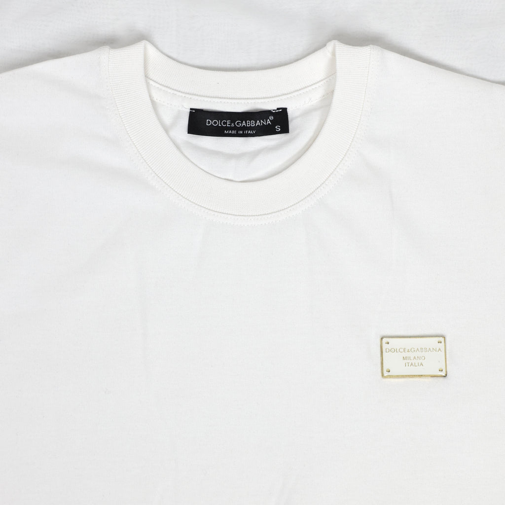 Short Sleeve T-shirt D.G. Black & Gold Tag