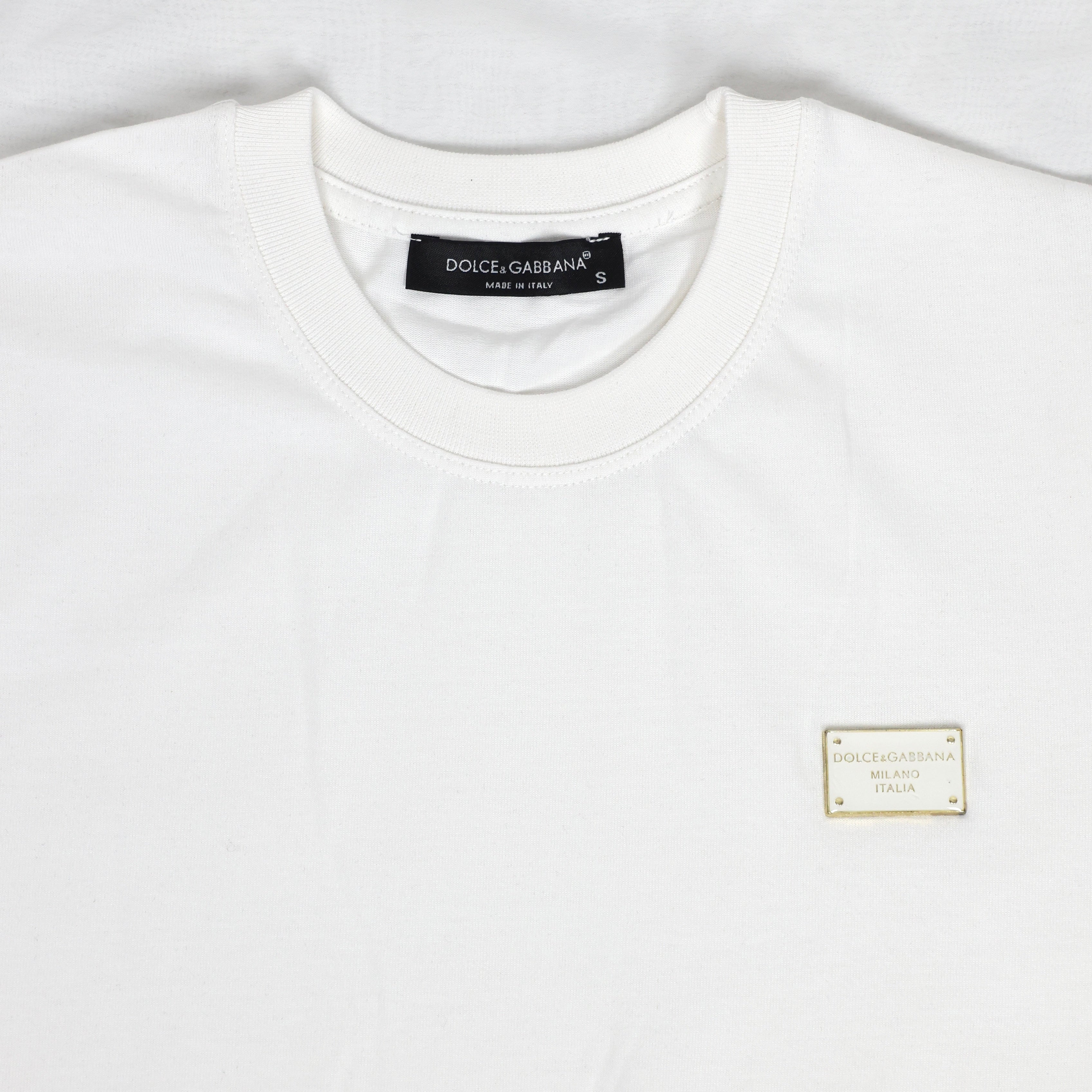 Short Sleeve T-shirt D.G. Black & Gold Tag